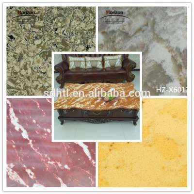 China crystal quartz stone / natural quartzite slabs with OEM service